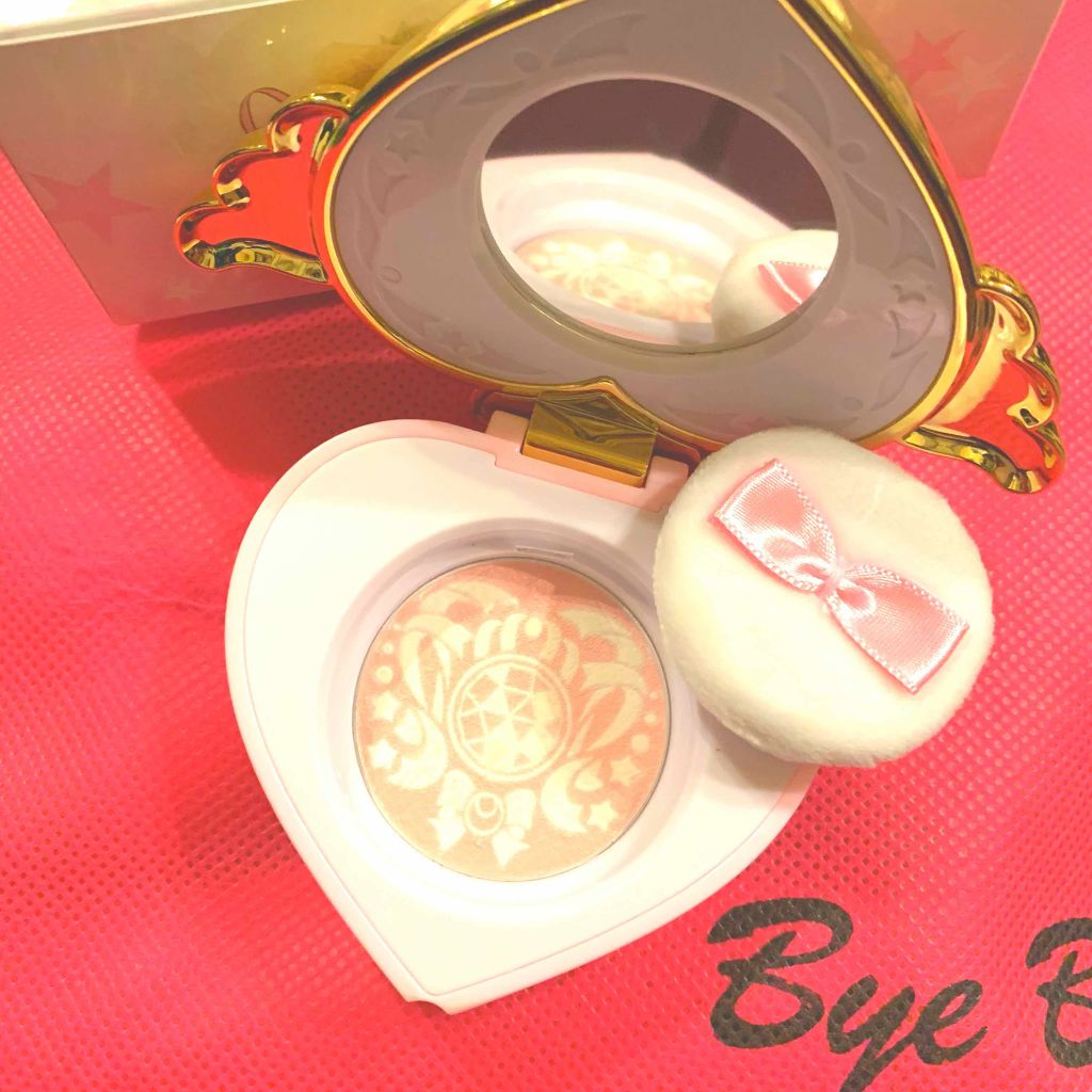 ミラクルロマンスクリアコンパクトチークカラー/セーラームーンコスメ/パウダーチークを使ったクチコミ(3枚目)