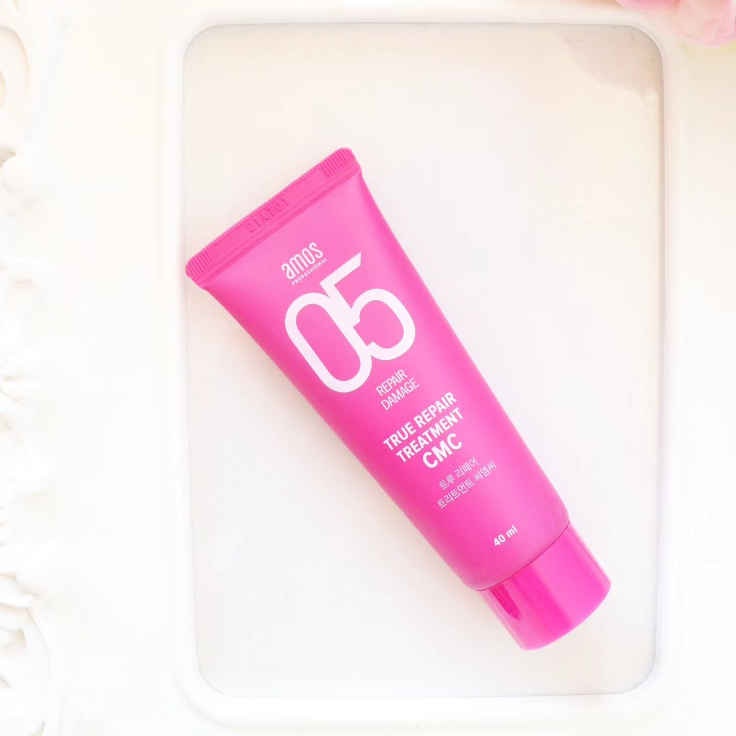 トゥルーリペア　トリートメントCMC/amos PROFESSIONAL/洗い流すヘアトリートメントを使ったクチコミ（1枚目）
