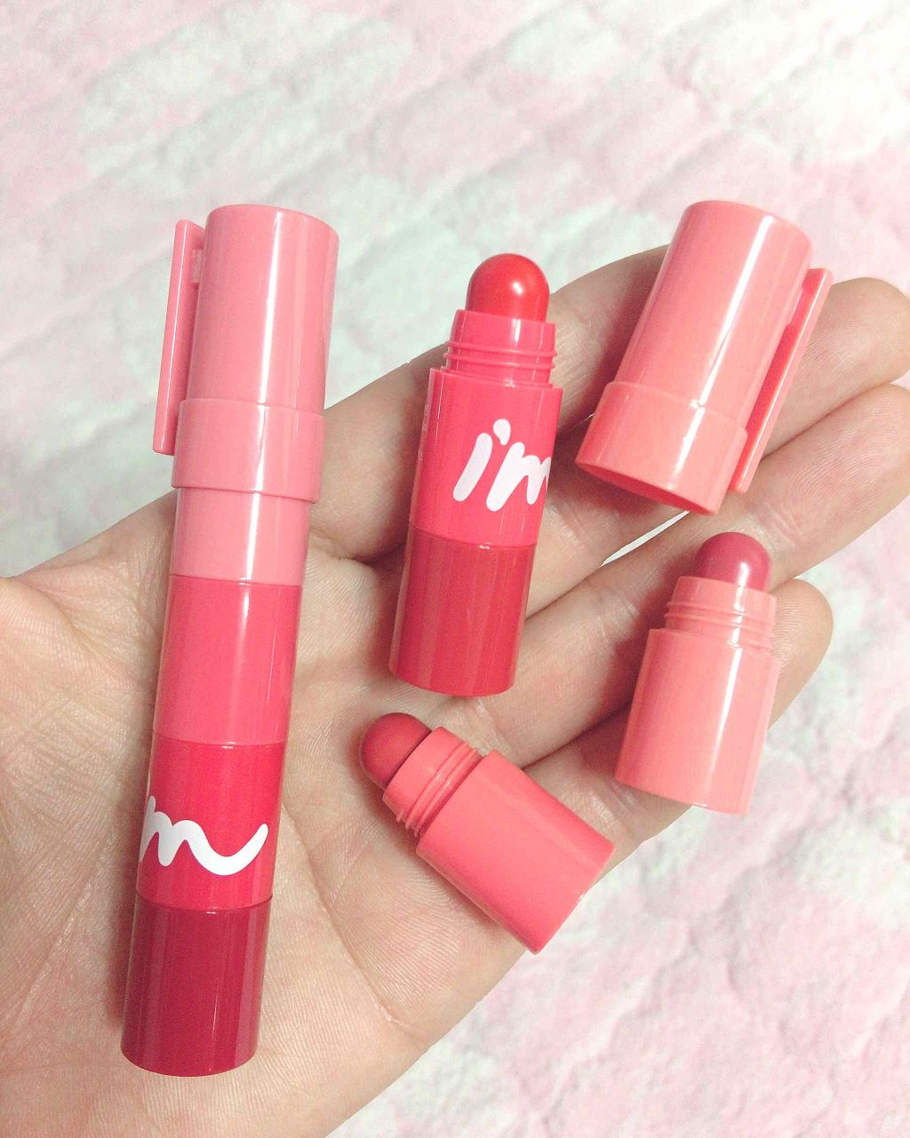 アイムマルチリップ クレヨンマット/i’m meme/口紅を使ったクチコミ(1枚目)
