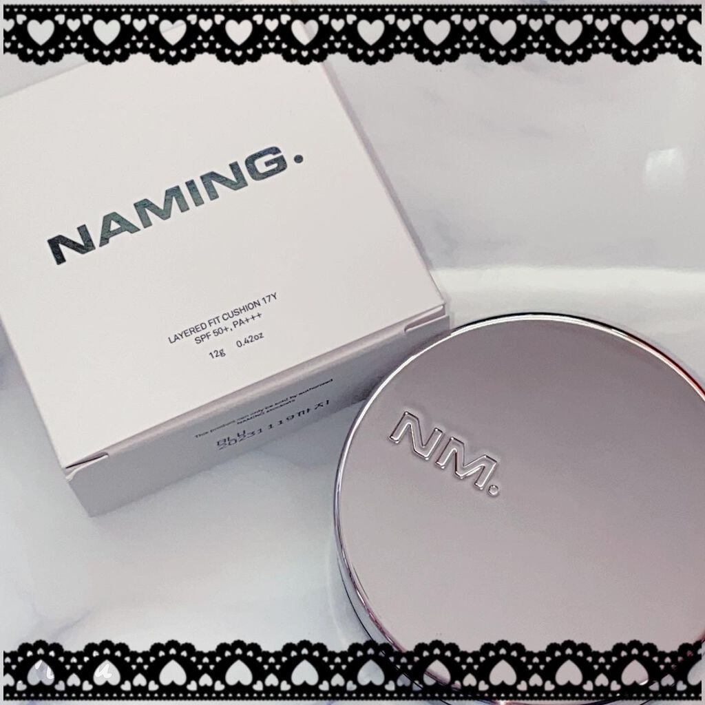 ネーミング レイヤード フィットクッション/NAMING./クッションファンデーションを使ったクチコミ（2枚目）