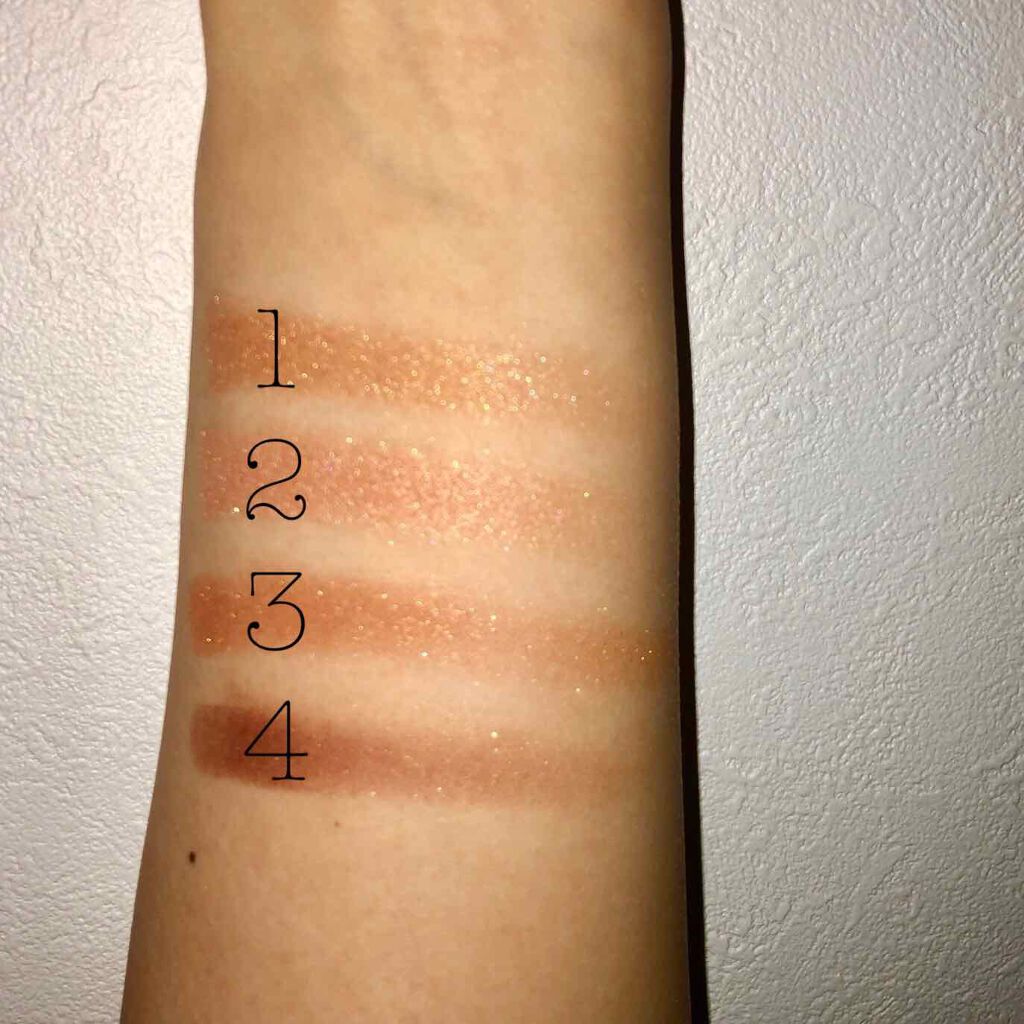 タッチアイシャドウパレット(マーズ)/COZMIKI/アイシャドウパレットを使ったクチコミ(3枚目)