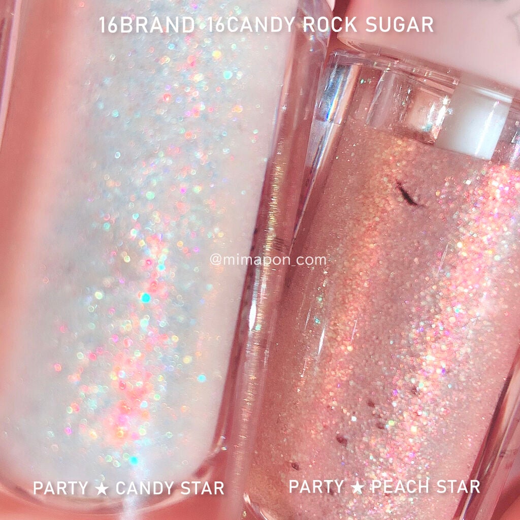 16 CANDY ROCK SUGAR/16BRAND/リキッドアイシャドウを使ったクチコミ(3枚目)