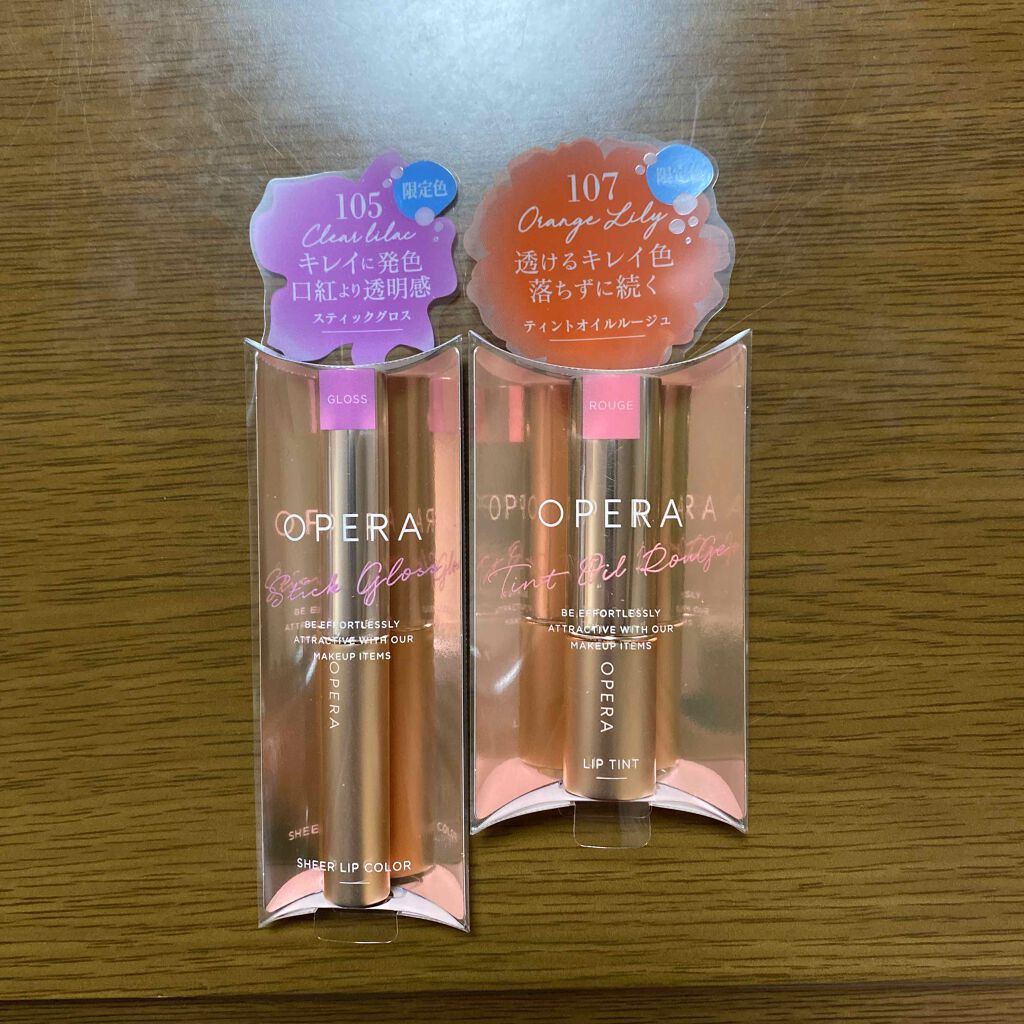 オペラ シアーリップカラー RN/OPERA/リップグロスを使ったクチコミ（1枚目）