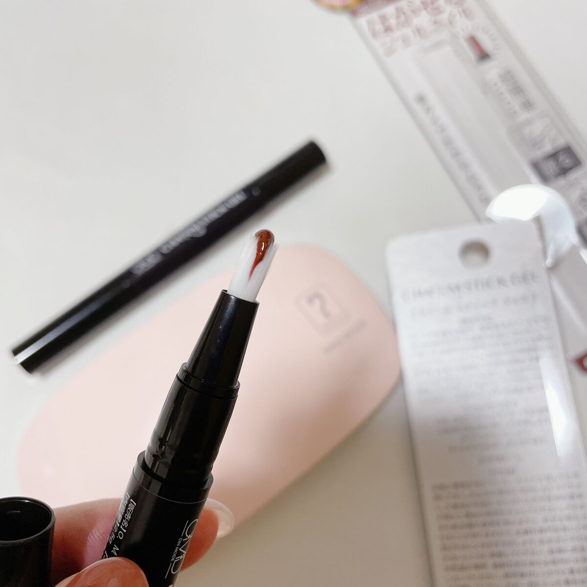 チャームスティックジェル #01 ヌード/OMD/オールインワンネイルを使ったクチコミ（2枚目）