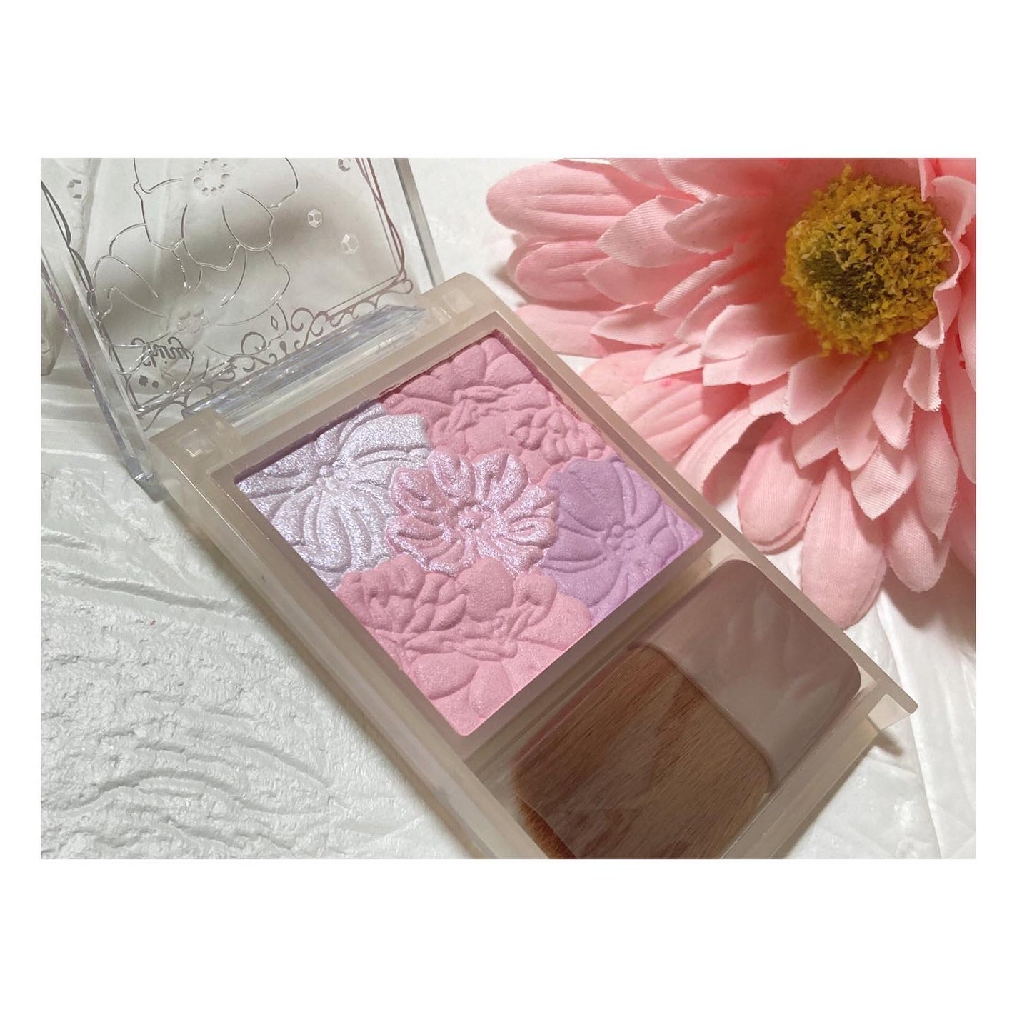 グロウフルールチークス(ブレンドタイプ)/キャンメイク/パウダーチークを使ったクチコミ(6枚目)