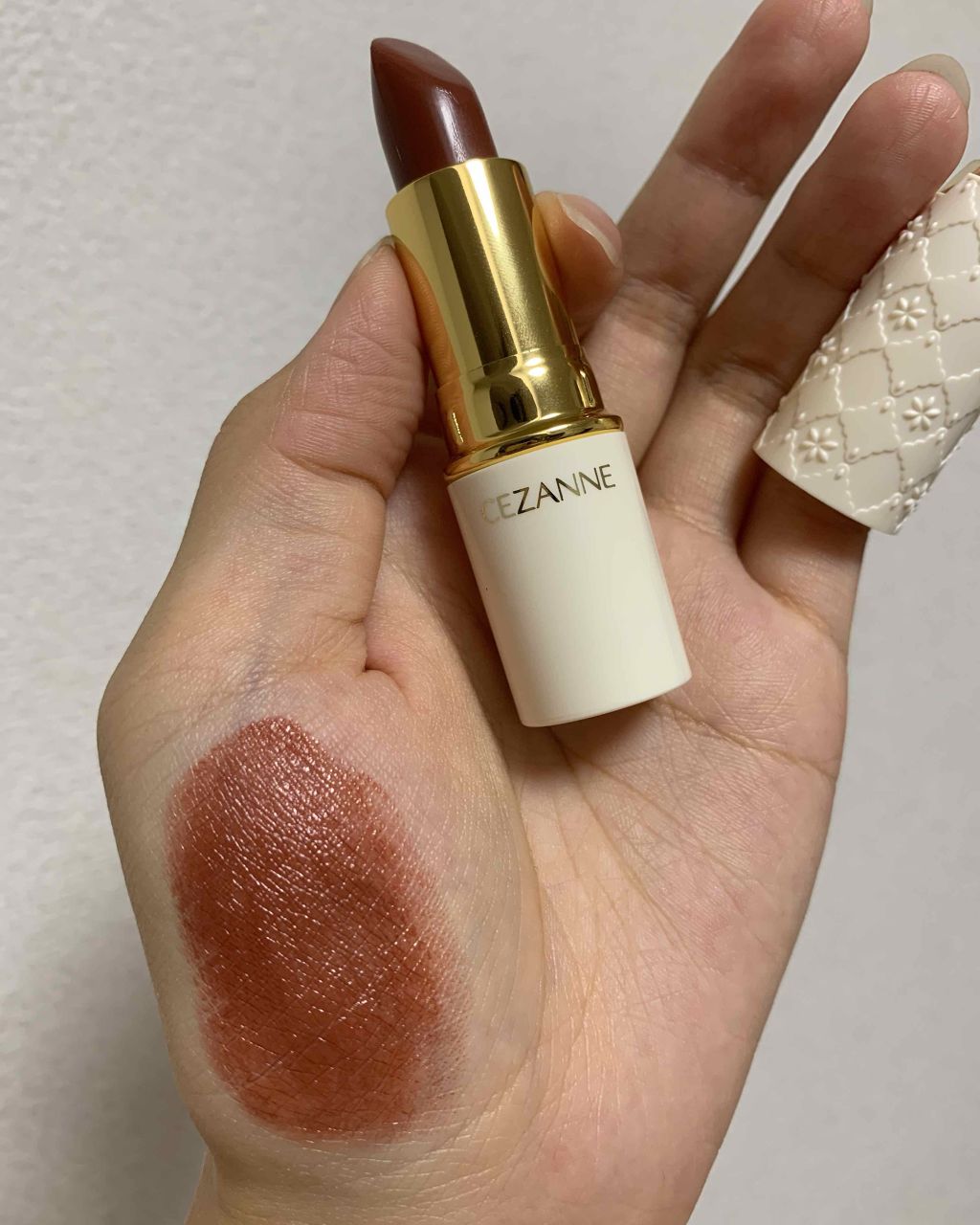 ラスティング リップカラーN/CEZANNE/口紅を使ったクチコミ(1枚目)