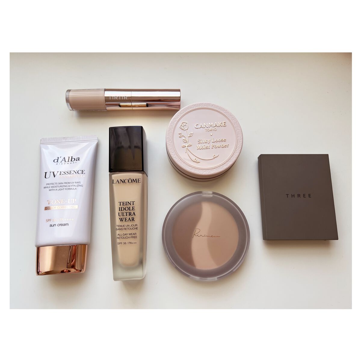 THREE シマリング グロー デュオ/THREE/クリームハイライトを使ったクチコミ(1枚目)