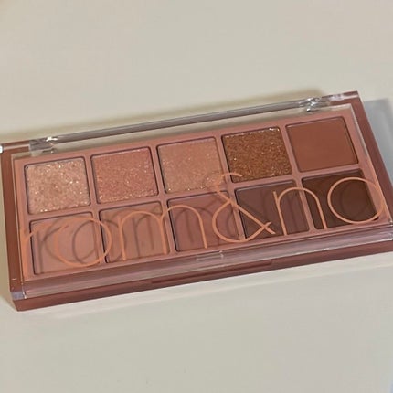 ベターザンパレット/rom&nd/アイシャドウパレットを使ったクチコミ(1枚目)