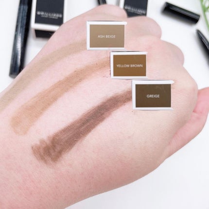 ロングステイ アイブロウパウダー&ペンシル/ブリリアージュ/アイブロウペンシルを使ったクチコミ(4枚目)