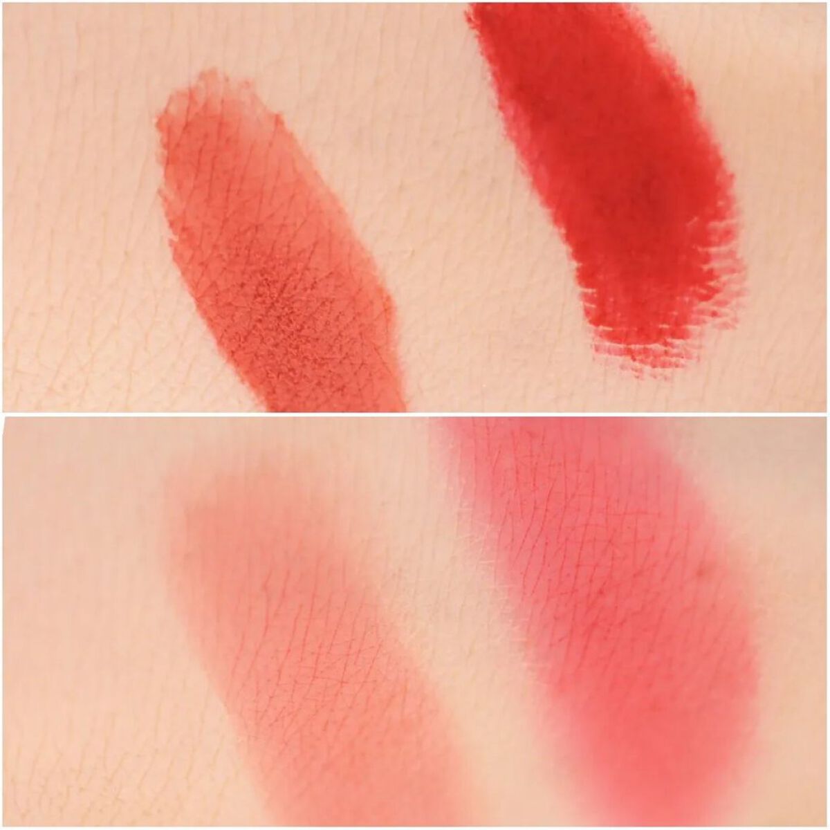 スーパーマットリップ＆チークマッド/INTO U/口紅を使ったクチコミ（2枚目）