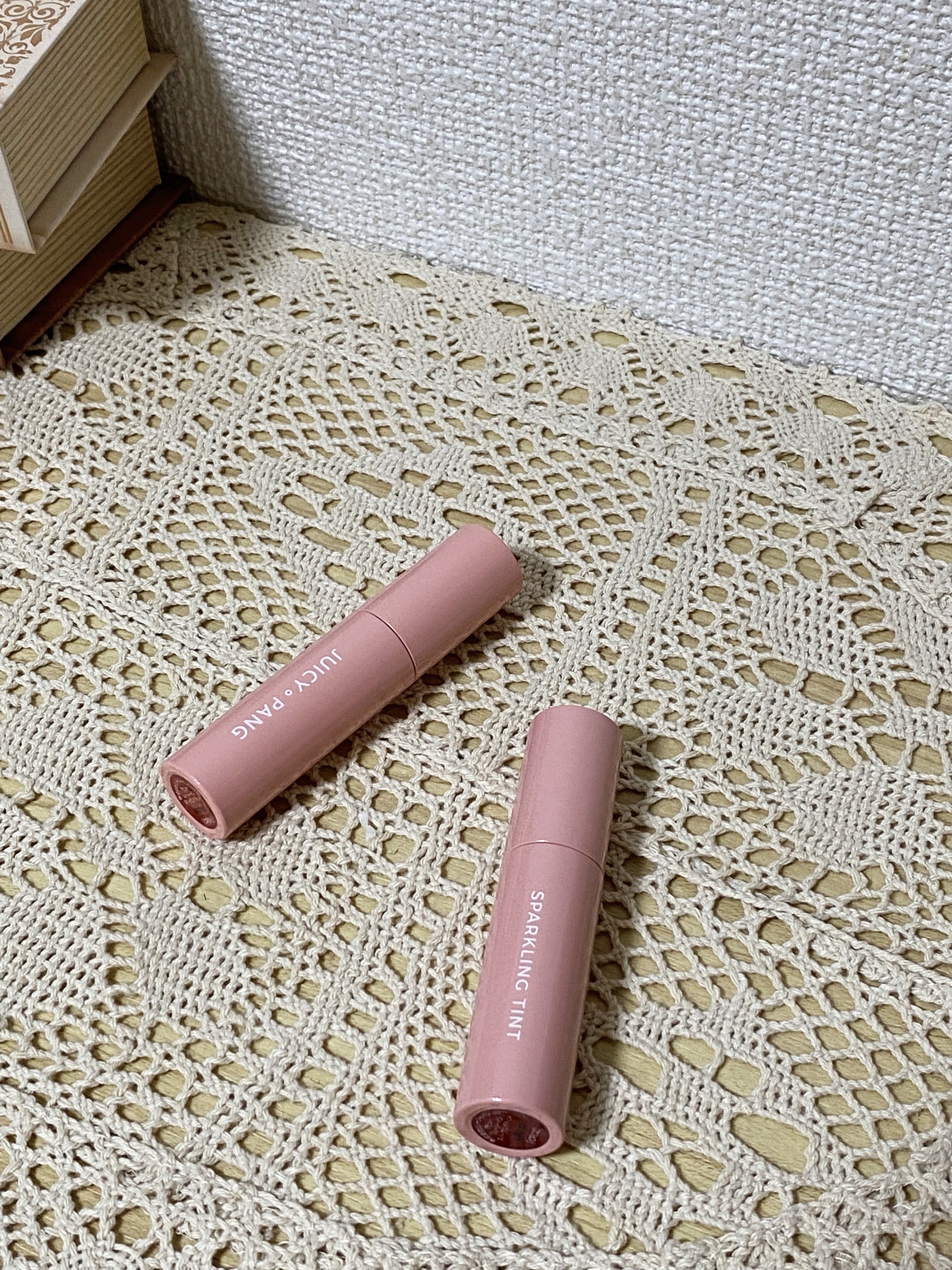 アピュー ジューシーパン スパークリングティント/A’pieu/口紅を使ったクチコミ（1枚目）