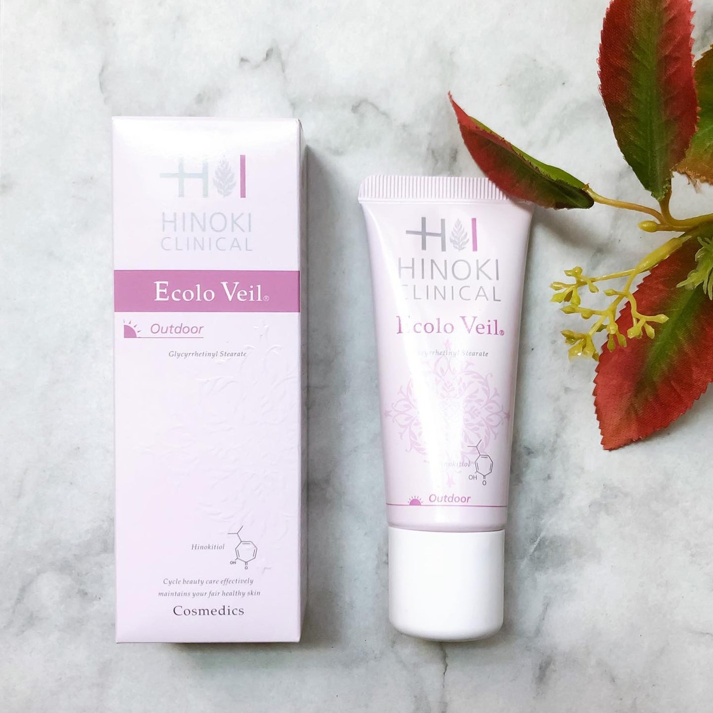 エコロヴェール/ヒノキ肌粧品/日焼け止めクリームを使ったクチコミ(1枚目)