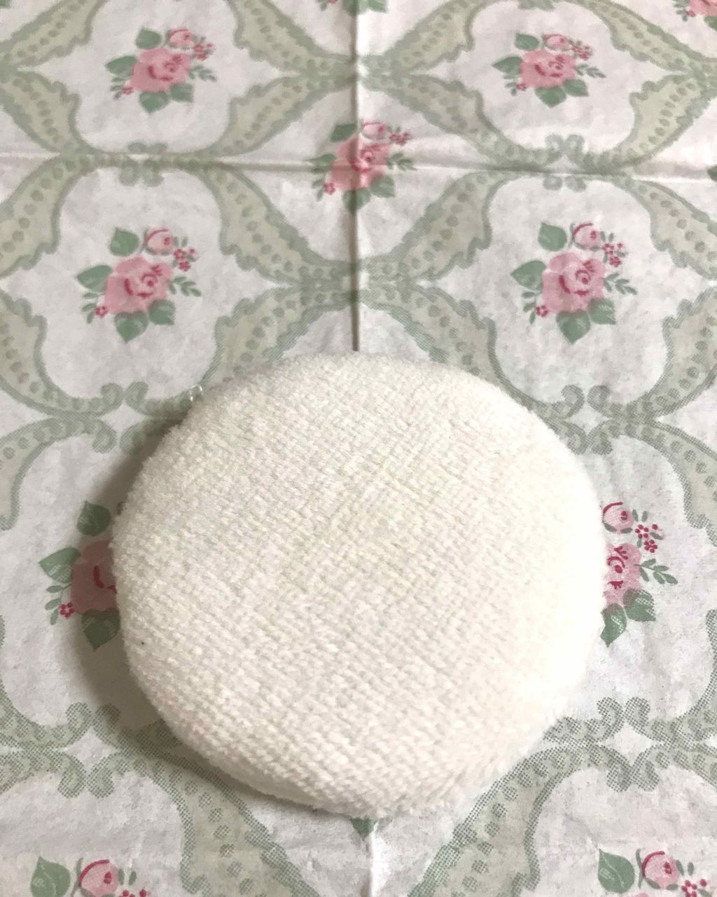 コンパクトパウダーパフ 2pcs入り/セリア/パフ・スポンジを使ったクチコミ(3枚目)