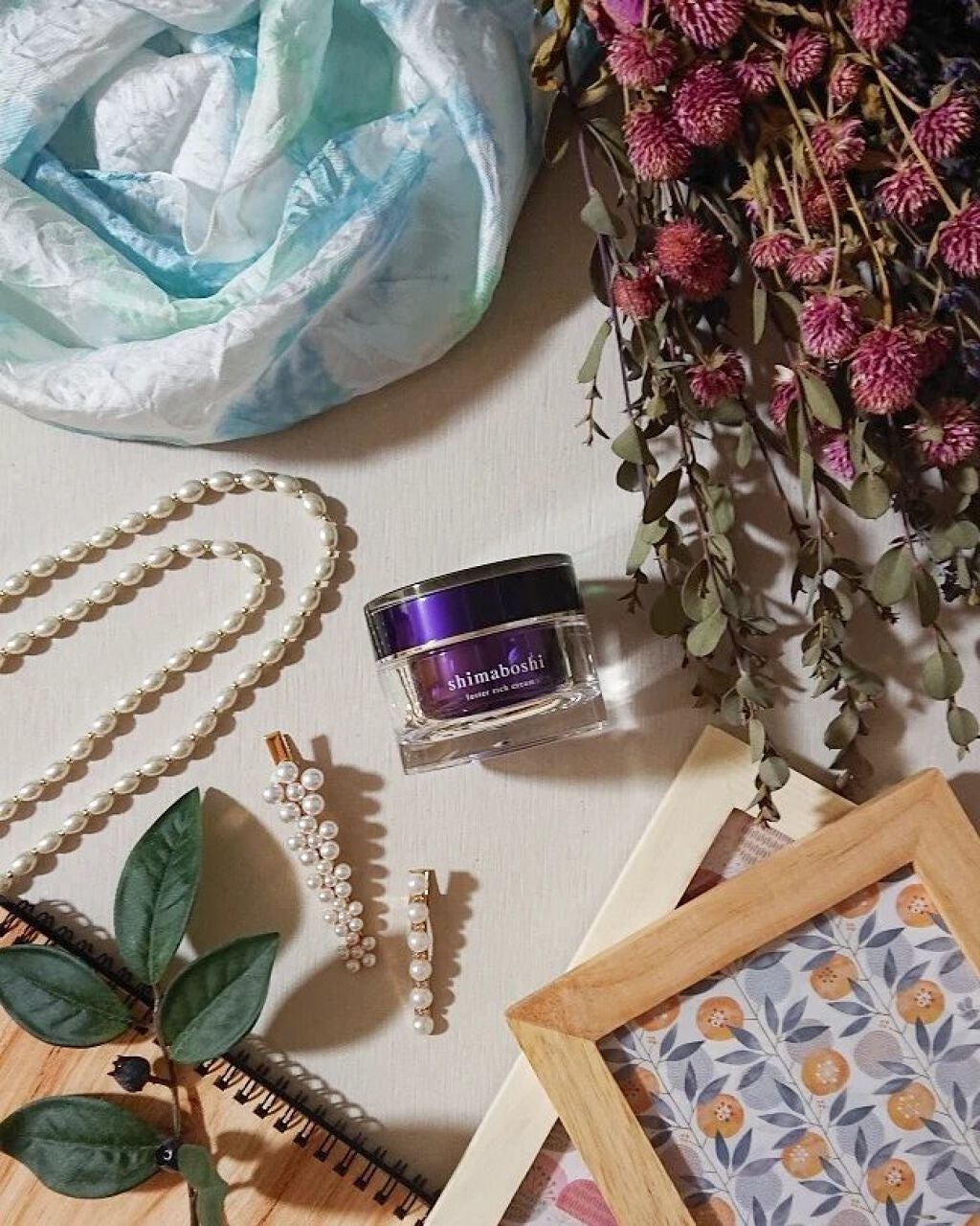 ラスターリッチクリーム/shimaboshi/フェイスクリームを使ったクチコミ(1枚目)