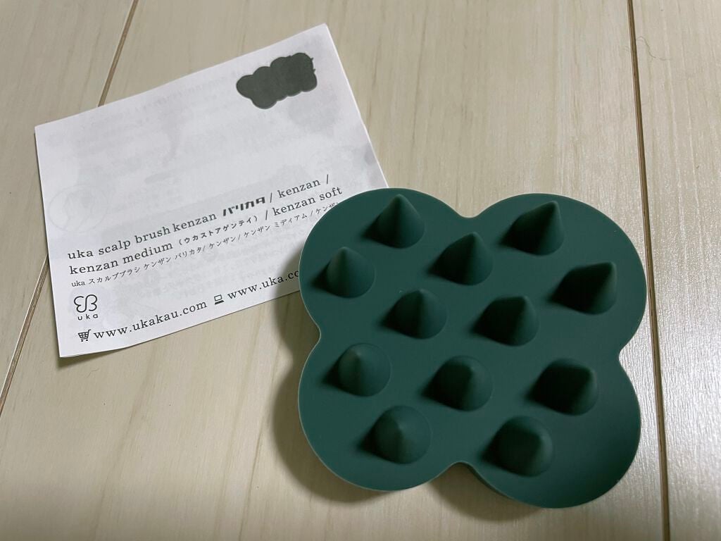 uka scalp brush kenzan/uka/スカルプブラシを使ったクチコミ(2枚目)