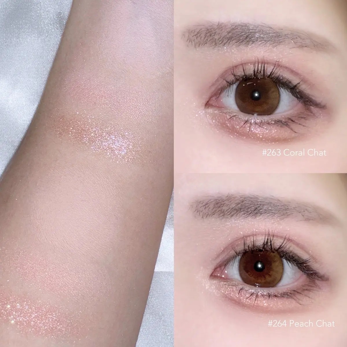 （ルシャブートコレクション）チーク＆アイ マルチユーズ パレット 763 Coral Chat/Dinto/パウダーチークを使ったクチコミ（2枚目）