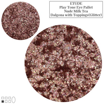 プレイトーンアイパレット ヌードミルクティー/ETUDE/アイシャドウパレットを使ったクチコミ(3枚目)