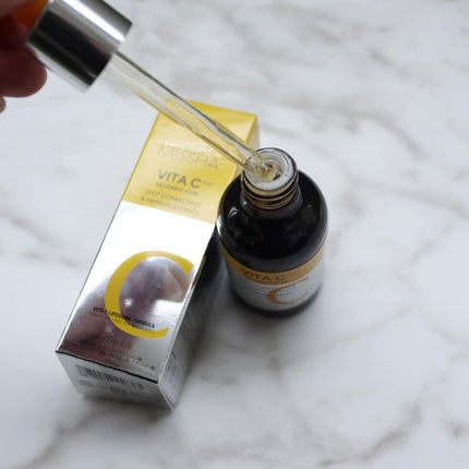 ミシャ ビタシープラス 美容液【日本処方】/MISSHA/美容液を使ったクチコミ(3枚目)