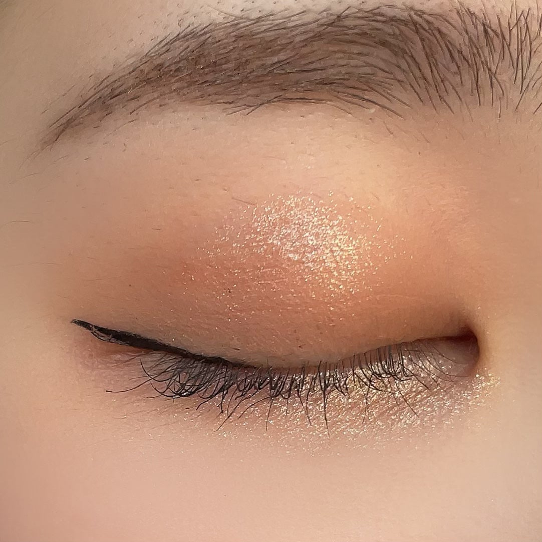 シャイニーシャドウ N/excel/単色アイシャドウを使ったクチコミ(2枚目)