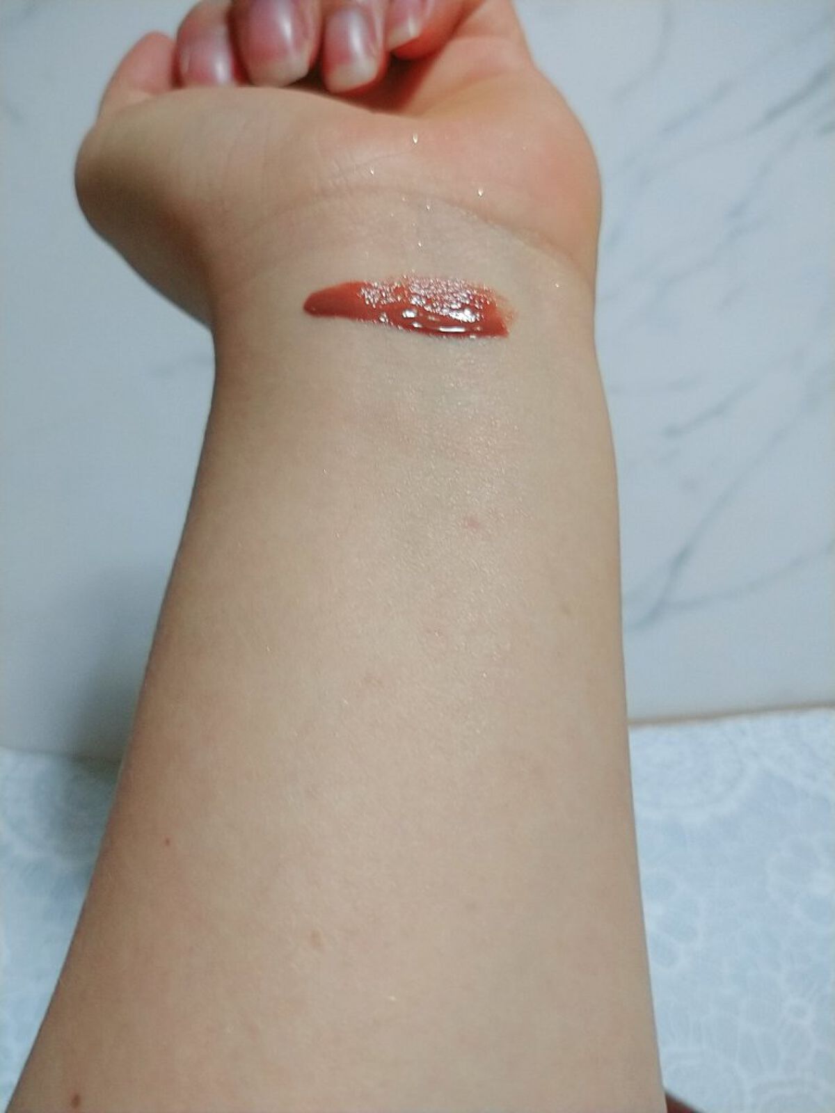 ウォータリーティントリップ/CEZANNE/リップティントを使ったクチコミ（2枚目）