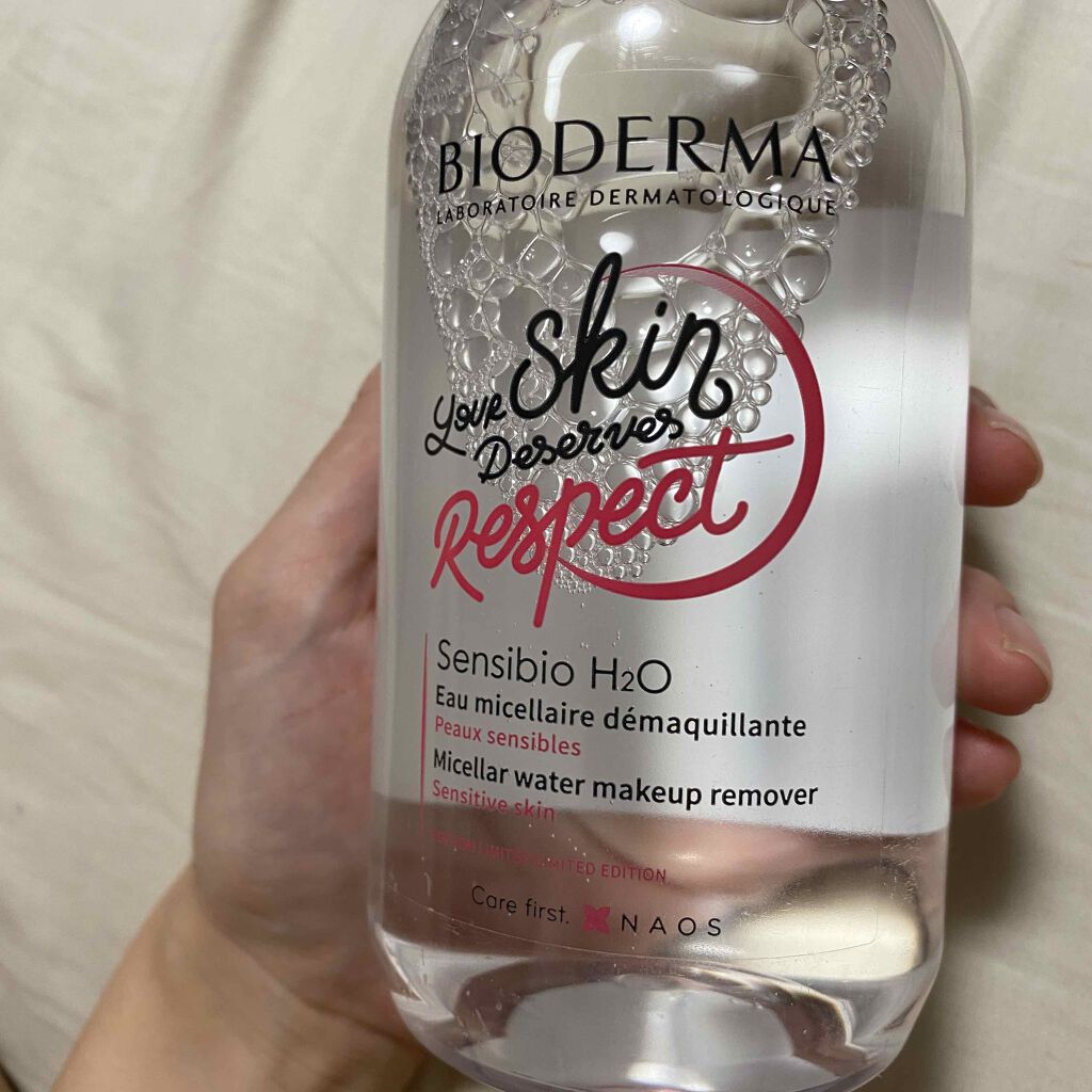 サンシビオ エイチツーオー D/ビオデルマ/クレンジングウォーターを使ったクチコミ(1枚目)