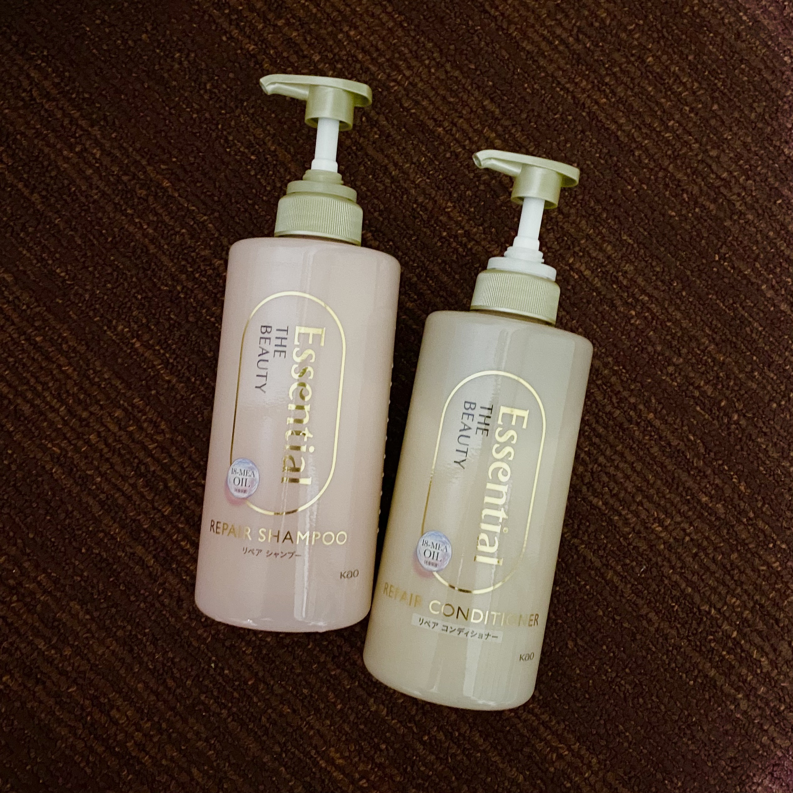 ザビューティ リペアシャンプー・コンディショナー/エッセンシャル/市販シャンプーを使ったクチコミ（1枚目）