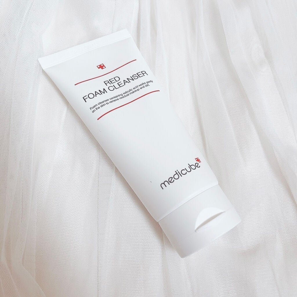 レッドクレンジングフォーム/MEDICUBE/洗顔フォームを使ったクチコミ(2枚目)