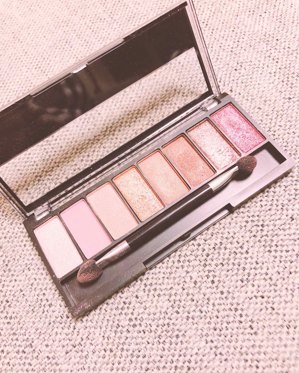 マリブビューティー ナチュラルアイズ/サンキューマート/アイシャドウパレットを使ったクチコミ(2枚目)