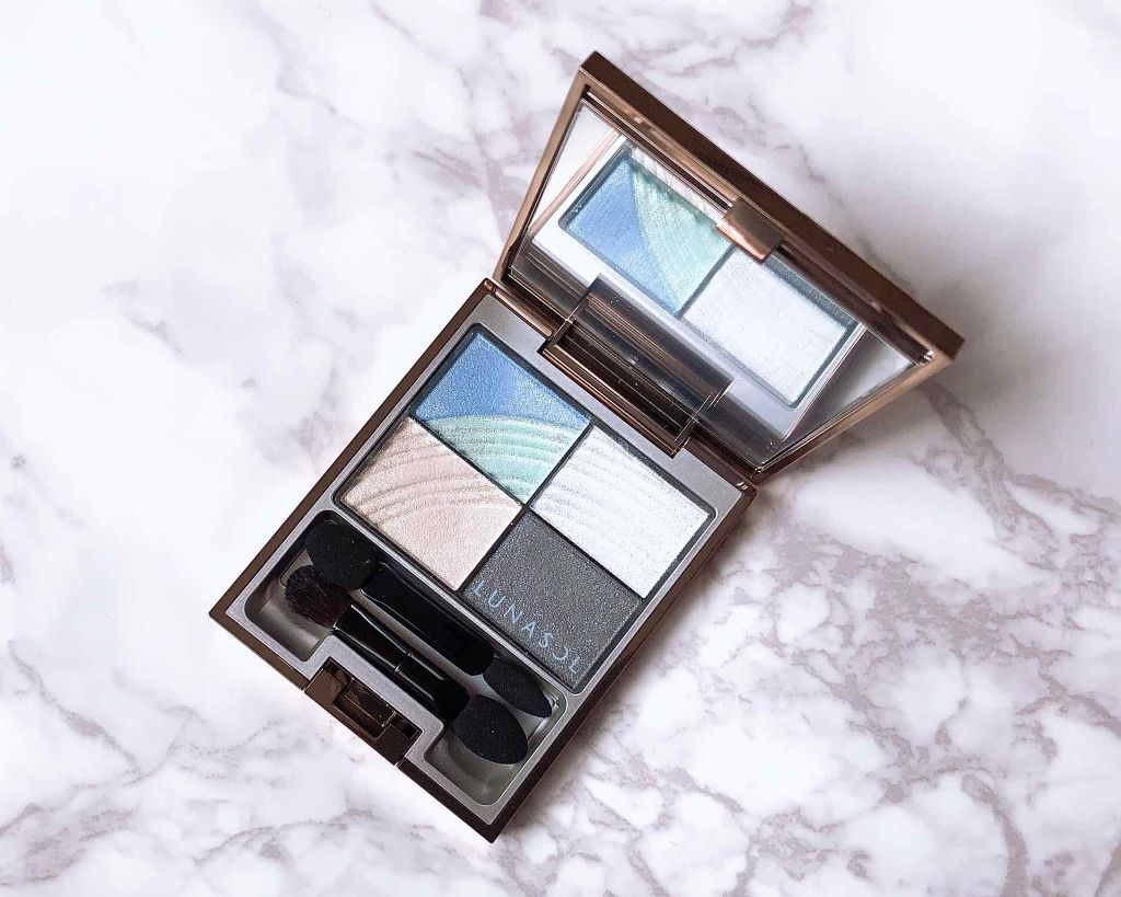 カラフルスカイアイズ/LUNASOL/アイシャドウパレットを使ったクチコミ（1枚目）