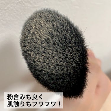 UR GLAM　POWDER BRUSH/U R GLAM/メイクブラシを使ったクチコミ（3枚目）