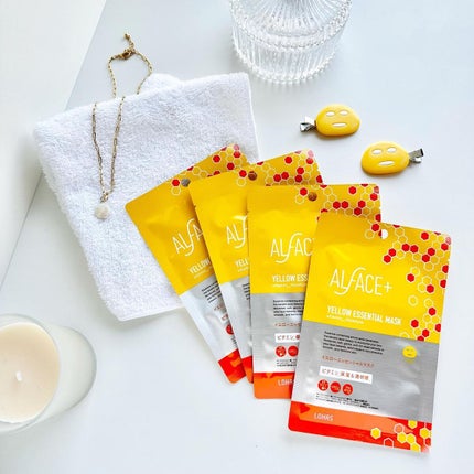 オルフェス イエローエッセンシャルマスク/ALFACE+/シートマスク・パックを使ったクチコミ(5枚目)