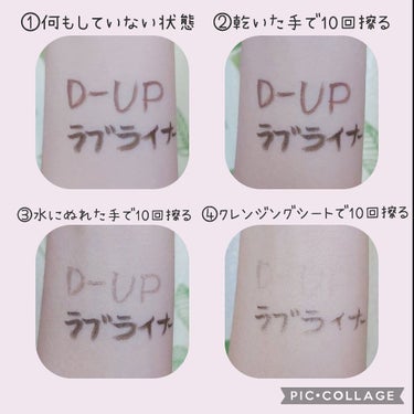 シルキーリキッドアイライナーWP/D-UP/リキッドアイライナーを使ったクチコミ（2枚目）