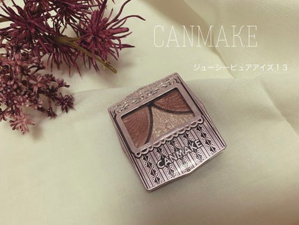 ジューシーピュアアイズ/キャンメイク/アイシャドウパレットを使ったクチコミ(1枚目)