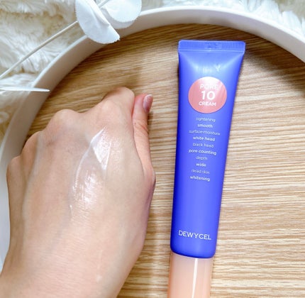 ポアーテンクリーム/DEWYCEL/化粧下地を使ったクチコミ(7枚目)