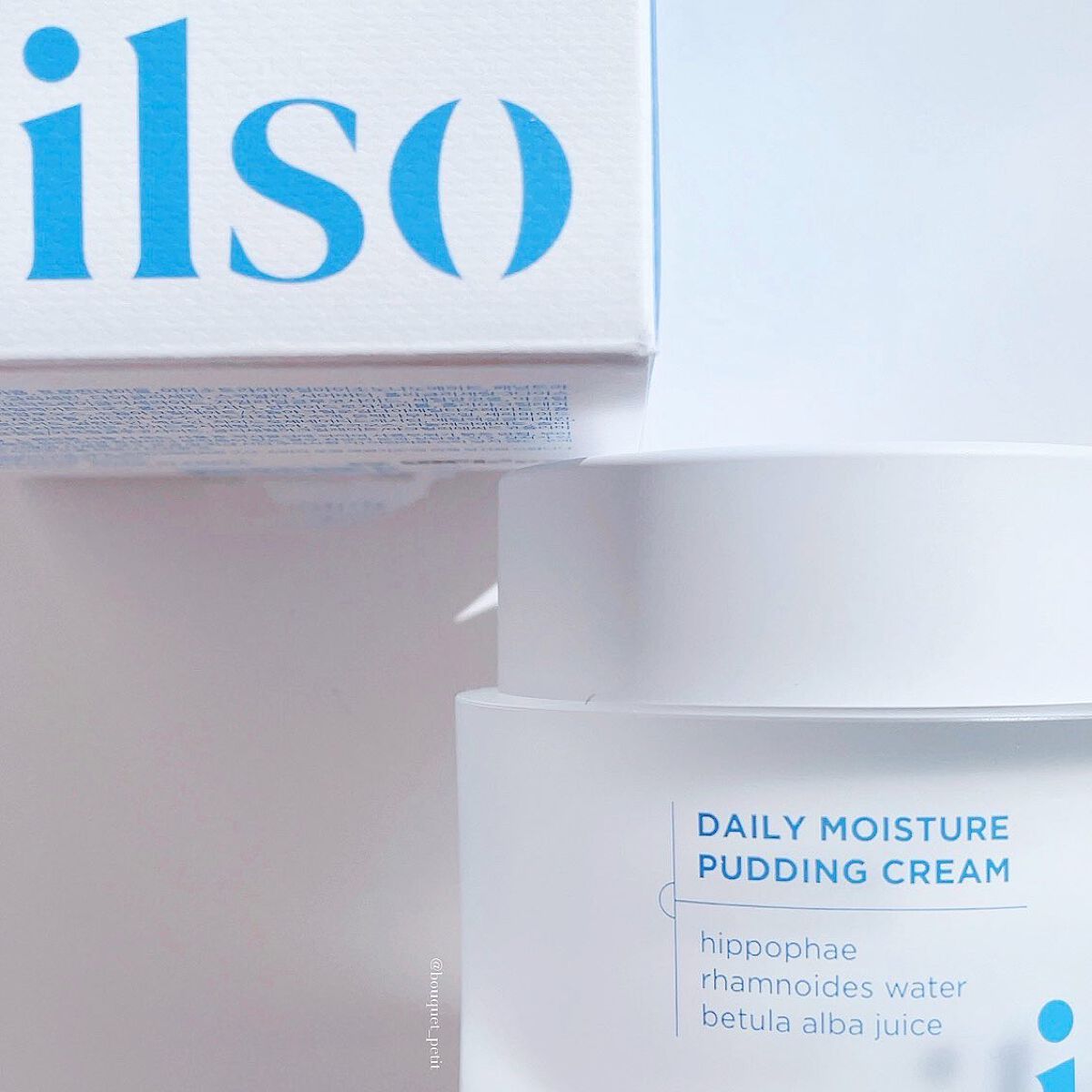 デイリーモイスチャープリンクリーム/ilso/フェイスクリームを使ったクチコミ（3枚目）