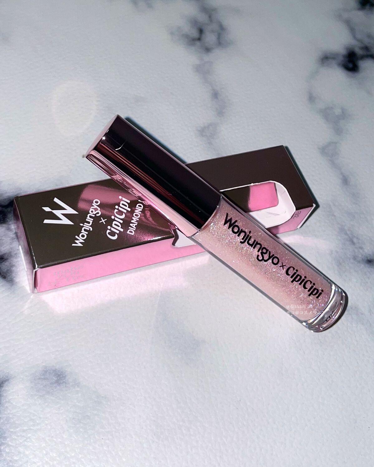 ウォンジョンヨ　ダイヤモンドライナー/Wonjungyo/リキッドアイシャドウを使ったクチコミ（2枚目）