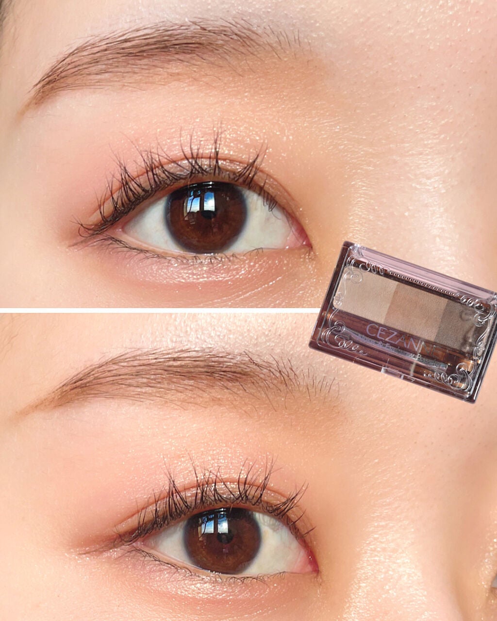 ノーズ&アイブロウパウダー/CEZANNE/パウダーアイブロウを使ったクチコミ(7枚目)