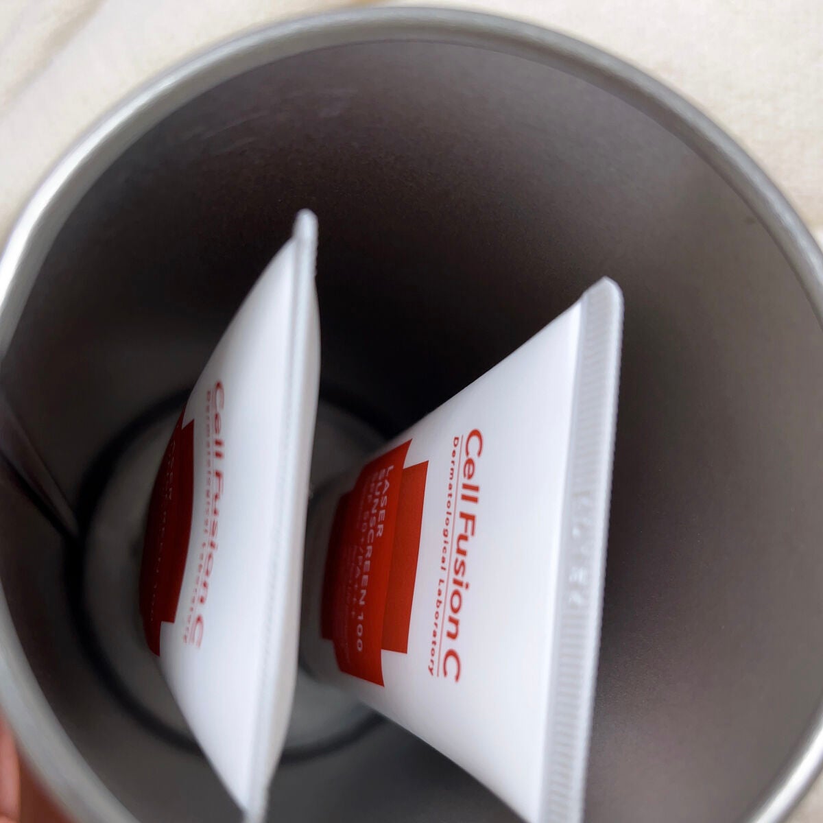 トーニングサンスクリーン100/Cell Fusion C(セルフュージョンシー)/日焼け止めクリームを使ったクチコミ(4枚目)