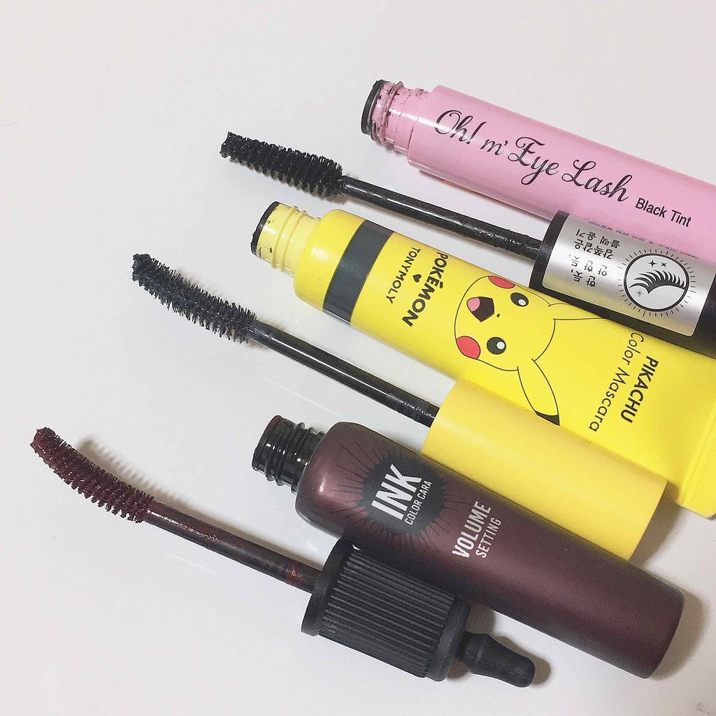 ポケモン ピカチュウ カラーマスカラ/TONYMOLY/マスカラを使ったクチコミ（2枚目）