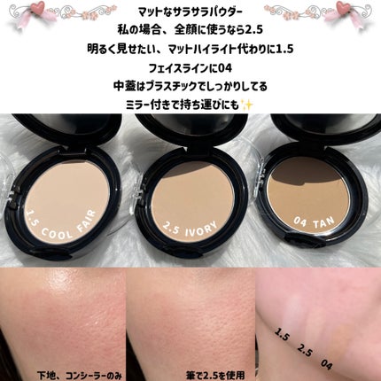 ブラーパウダーパクト/ABOUT TONE/プレストパウダーを使ったクチコミ(2枚目)