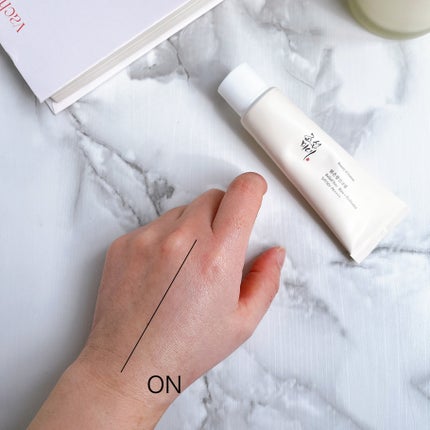 リリーフサンライス + プロバイオティクス/Beauty of Joseon/日焼け止めクリームを使ったクチコミ(4枚目)