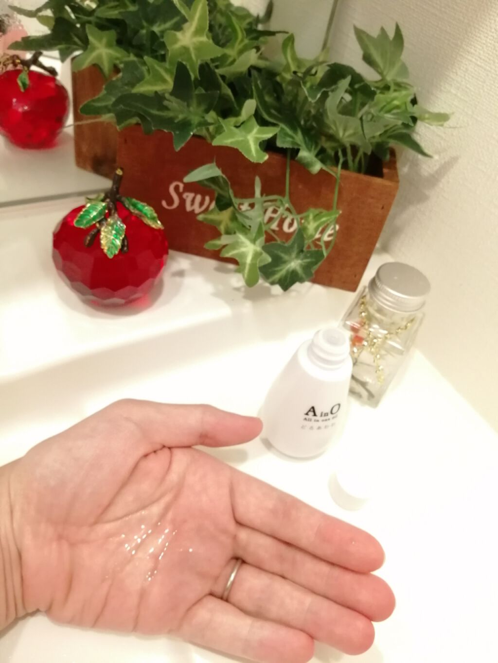 2児のママ!同じ趣味の方フォロバします★ on LIPS 「シミの素を絶つ薬用美白オイルを使ってみました💓AinOオールイ..」(2枚目)