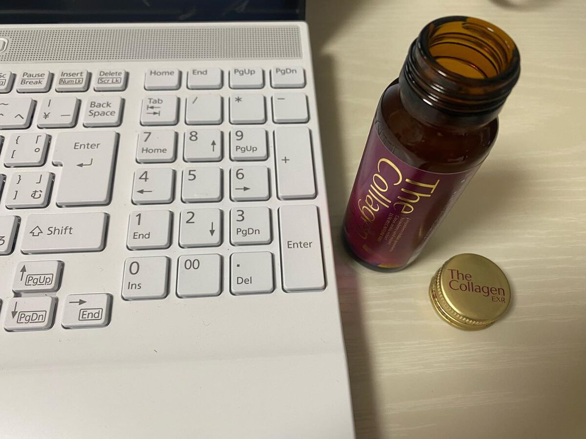 るいめい on LIPS 「.🍀ザ・コラーゲンEXR<ドリンク>からだの内側から飲んでハリ..」(3枚目)