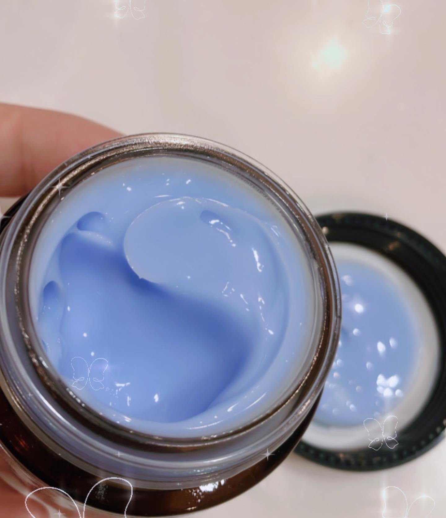 ミッドナイトブルーカーミングクリーム/Klairs/フェイスクリームを使ったクチコミ（2枚目）