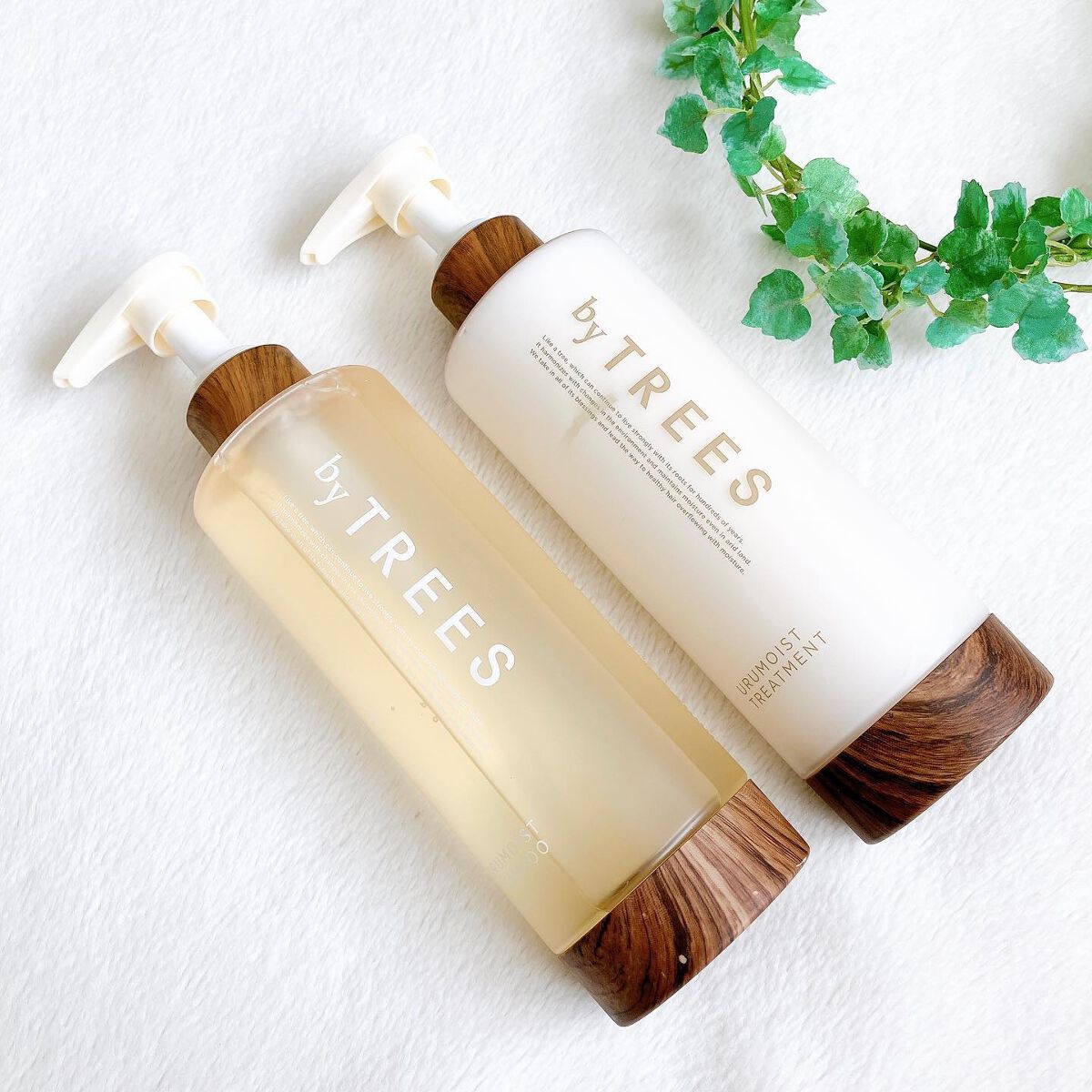 うるモイストシャンプー／トリートメント/byTREES/市販シャンプーを使ったクチコミ（1枚目）