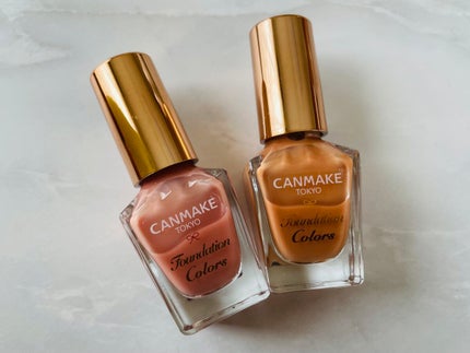 ファンデーションカラーズ/キャンメイク/マニキュアを使ったクチコミ(1枚目)
