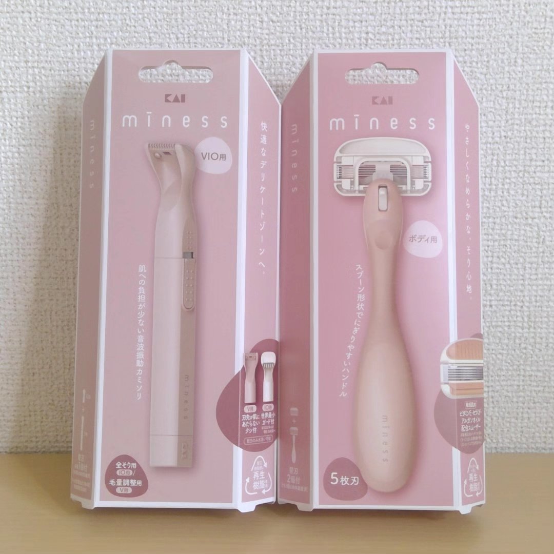 miness VIOデリケートゾーン用カミソリ/貝印/シェーバーを使ったクチコミ（1枚目）