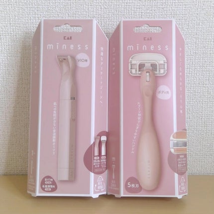 miness VIOデリケートゾーン用カミソリ/貝印/シェーバーを使ったクチコミ(1枚目)