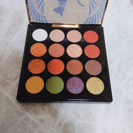 大英博物館 エジプトシリーズ アイシャドウパレット/ZEESEA/アイシャドウパレットを使ったクチコミ(4枚目)