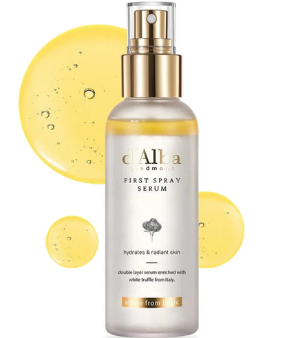 ダルバ ホワイトトリュフファーストスプレーセラム/ダルバ/ミスト状化粧水を使ったクチコミ(1枚目)